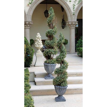 DESIGN TOSCANO Spiral Topiary Tree Collection: Large SE6014